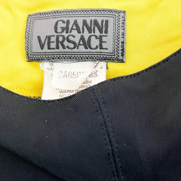 Vintage Gianni Versace Scoop Neck Sleeveless Blouse | SMALL - Picture 4 of 6